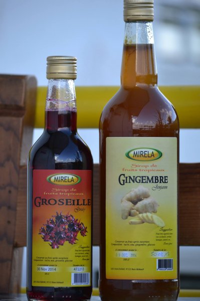 Sirops Groseille & Gingembre